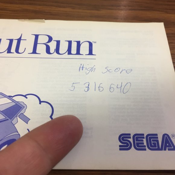 Out Run Sega Master System - Picture 8 of 10